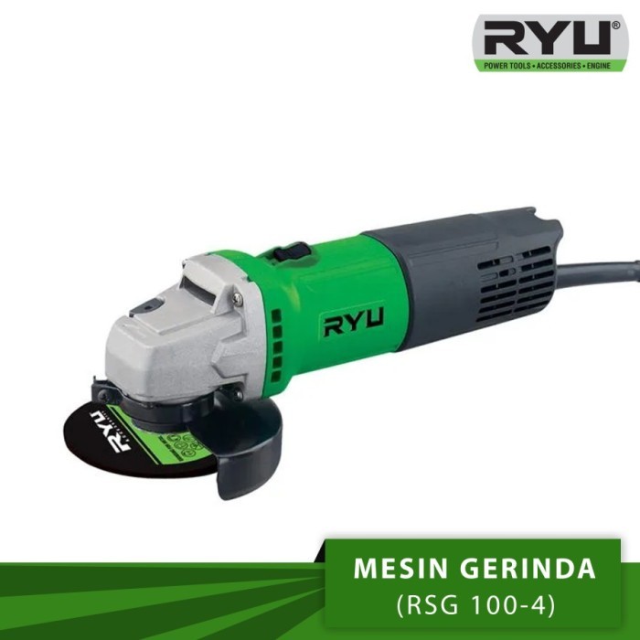 BISA COD Mesin Gerinda Tangan Listrik 4” Laxton Angle Grinder Mata Potong