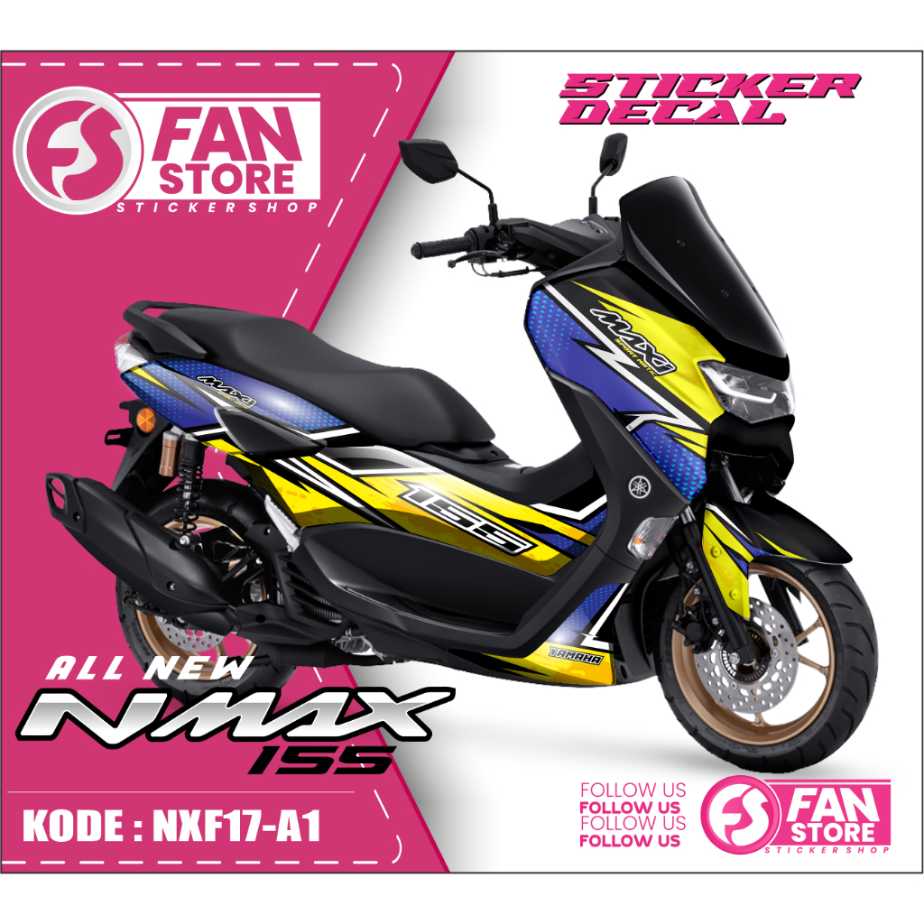 Decal Stiker Full Body Nmax New 2020 Dekal Nmax Facelift - Decal Nmax New Full Body