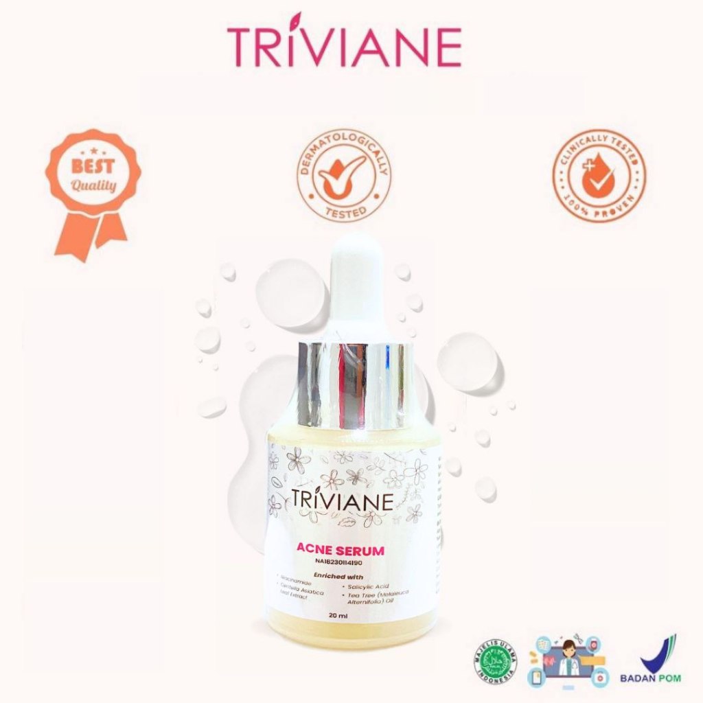 [BPOM] Triviane Acne Serum - Serum Wajah Berjerawat by Triviane Natural Skin Clinic