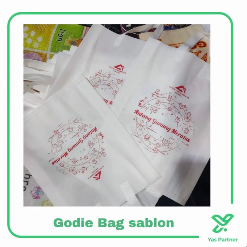 

Godie bag custom sablon cepat