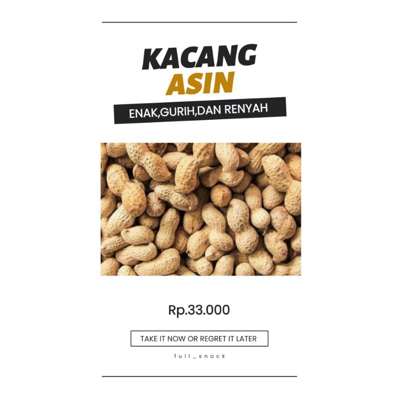 

Kacang Asin 1kg