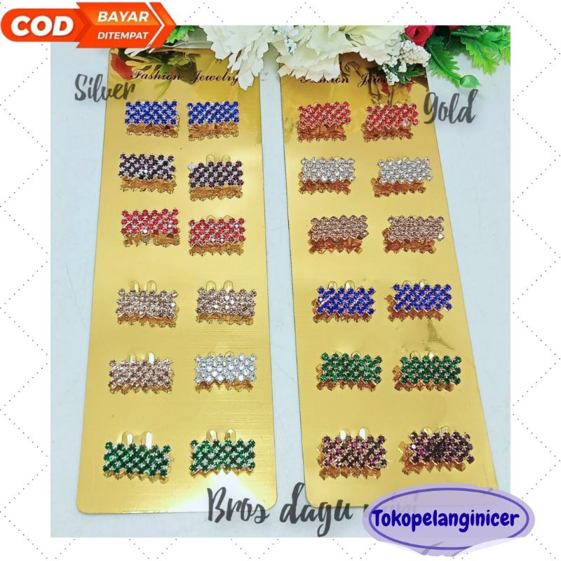 Bros Dagu Hijab  Mini  by TokoPelangiNicer Pusat Grosir Ecer Aksesoris Hijab/Bros Baju Kecil Cantik 