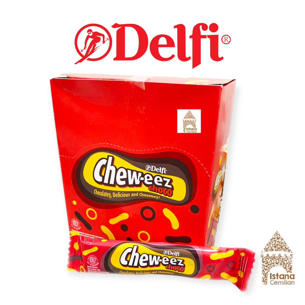 

Delfi Chew-eez / Cheweez Cokelat Permen Choco (isi 20 pcs)