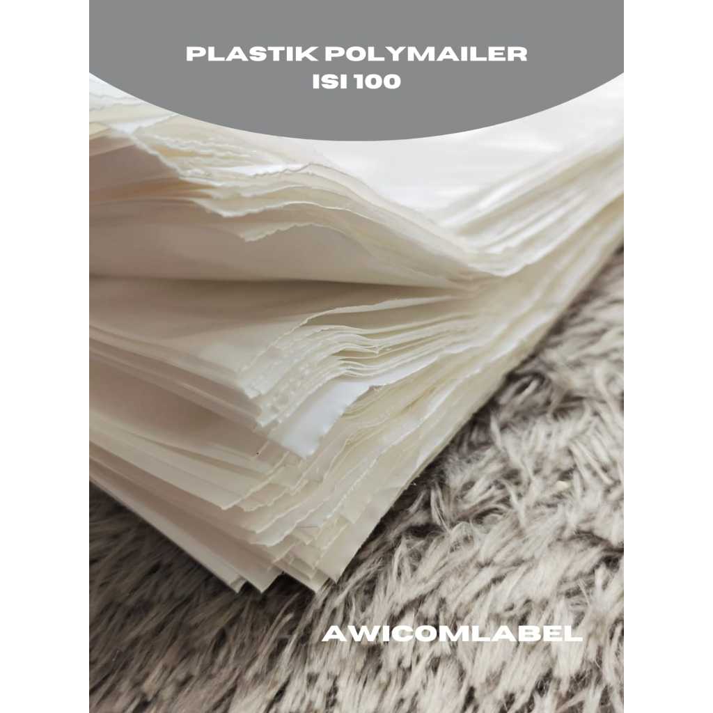 

28x42 POLYMAILER PUTIH Plastik Packing ukuran 28 x 42 cm isi 100 RJ4