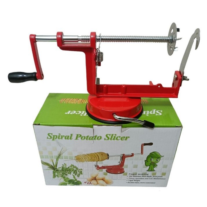 Spiral Potato Slicer / Alat Spiral Kentang Potato Slicer / Mesin Pemotong Kentang Ulir / Potato Slic