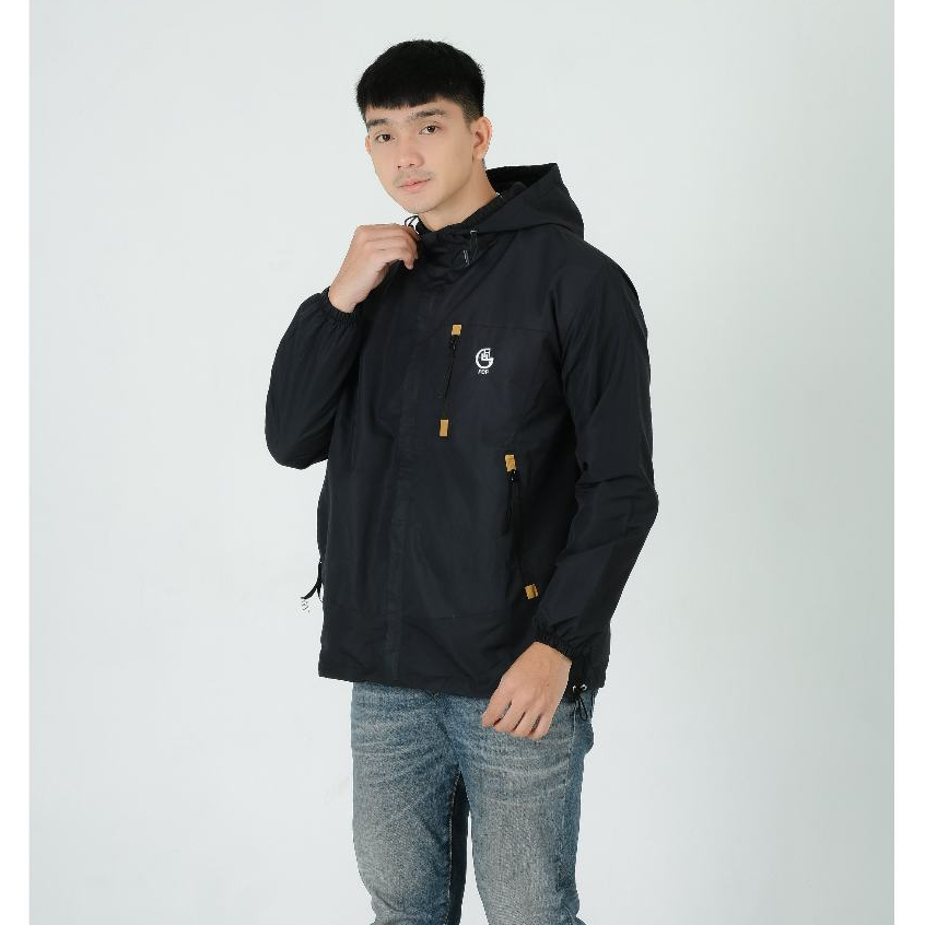 Limited Jaket Parasut Pria / Wanita Waterproof Elbrus Original Fcf Size M L Xl Xxl /Jaket Gunung