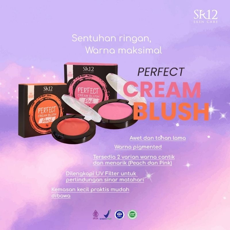 PERFECT CREAM BLUSH SR12/ BLUSH ON SR12
