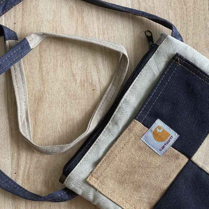 Carhartt Reworked Sling Bag Asli Thailand Carhartt Bag Carhartt rework bag Carhartt ORI Thailand