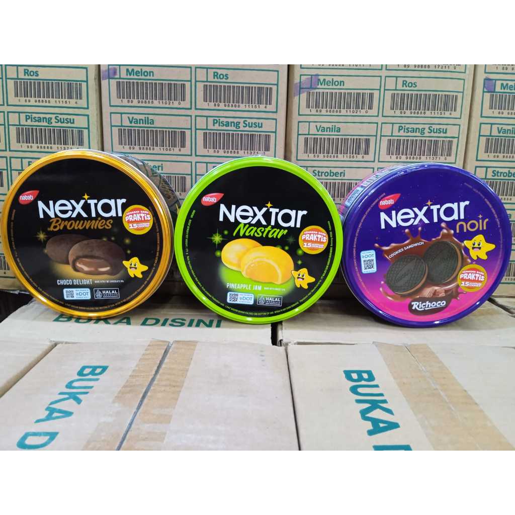 

Nextar Kemasan Kaleng Mini Brownies | Pineapple Jam | Richoco