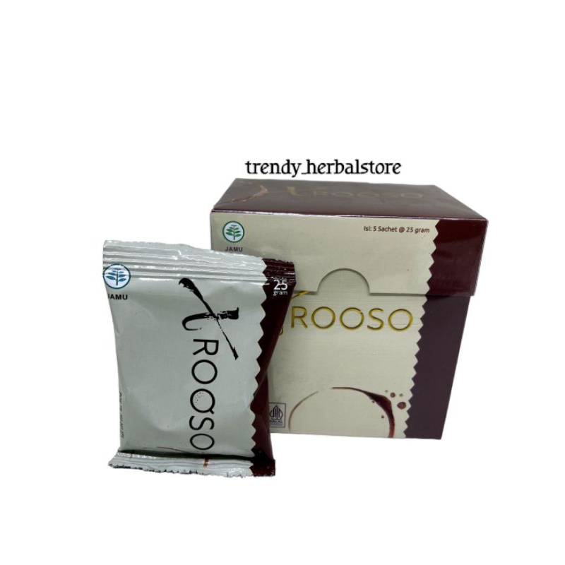 

Kopi Xrooso 1 box isi 5 sachet