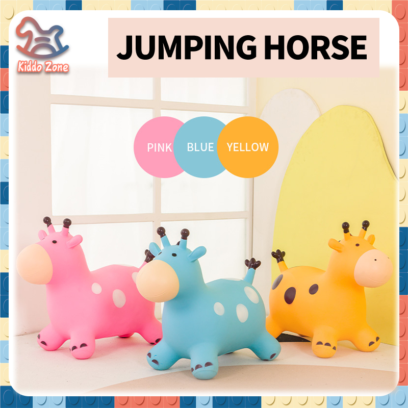Mainan Jumping Animal Karet Kuda kudaan Bayi Animal Jumping Kudaan Anak Mainan Kuda Kudaan NEW