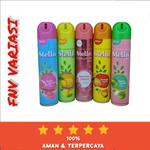 STELLA Air Freshener Pengharum Pewangi Ruangan Spray 400ml + 140ml