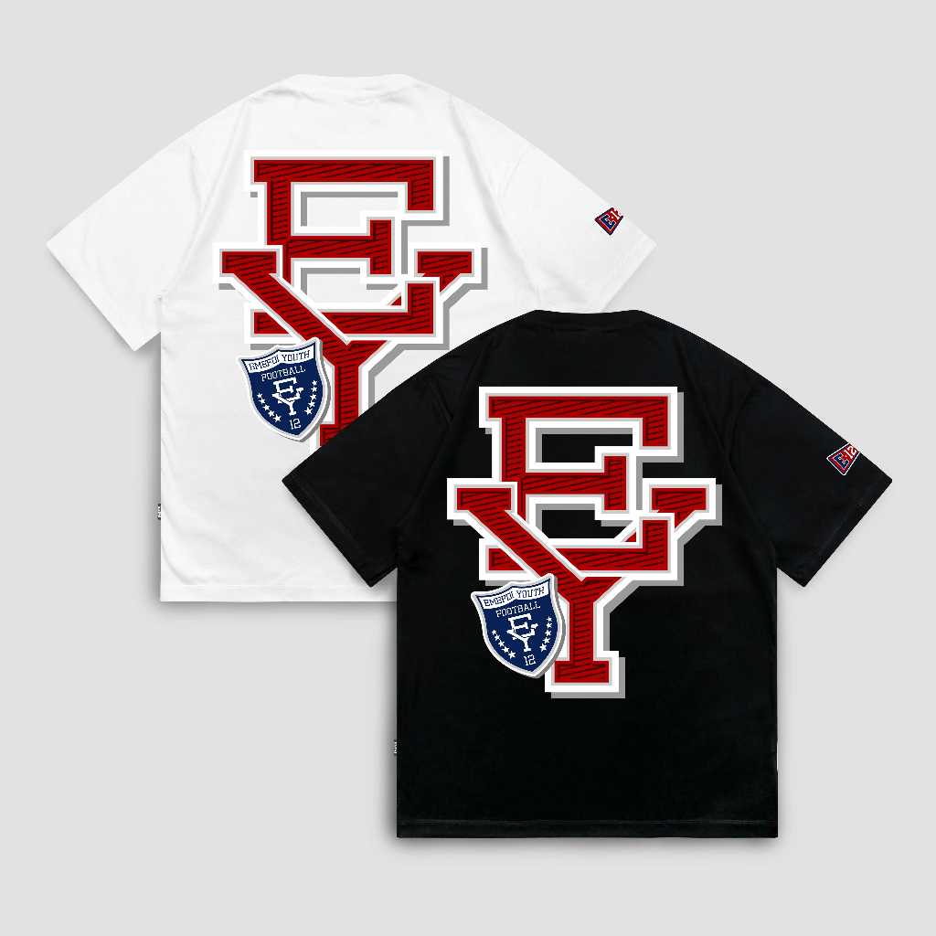 EMEFDI TSHIRT KAOS NFL BLACK & WHITE ORIGINAL