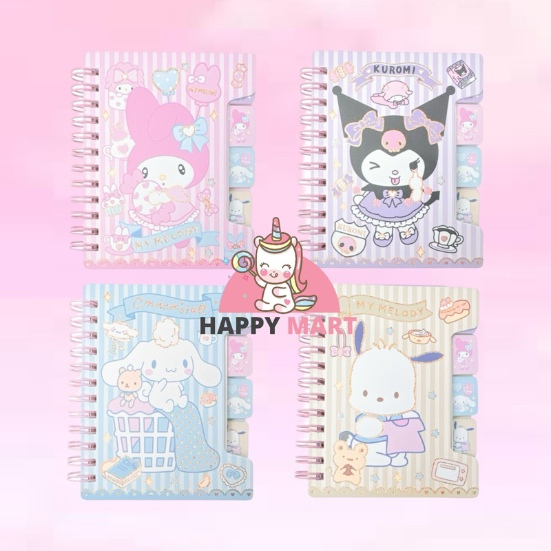 

notes baby sanrio WADROBE kuromi / melody / cinnamoroll