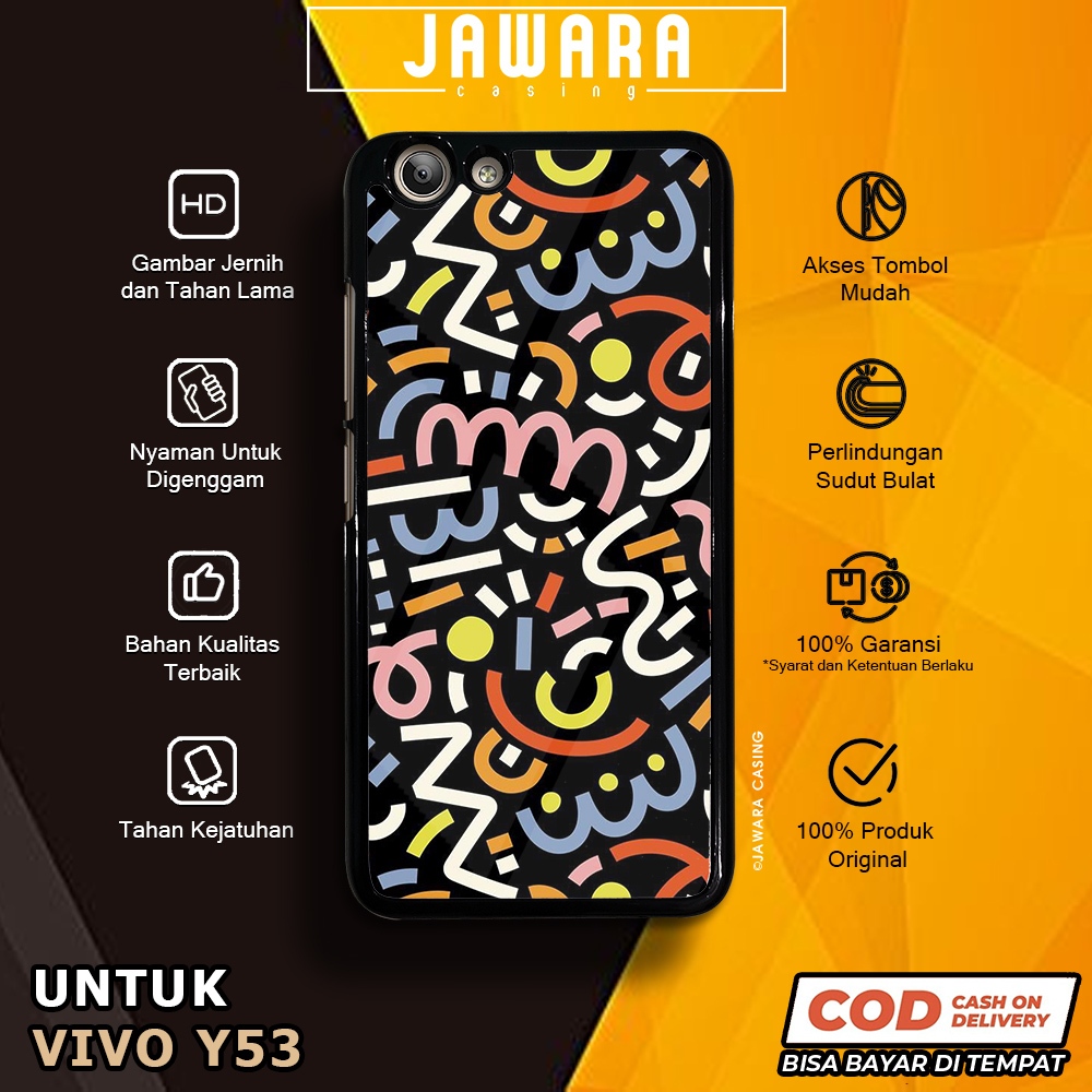 Case Vivo Y53 Casing Vivo Y53 [DDLE] Premium Glossy Case Hp Vivo Jawara Casing Hp Vivo Y53 Custom Ca