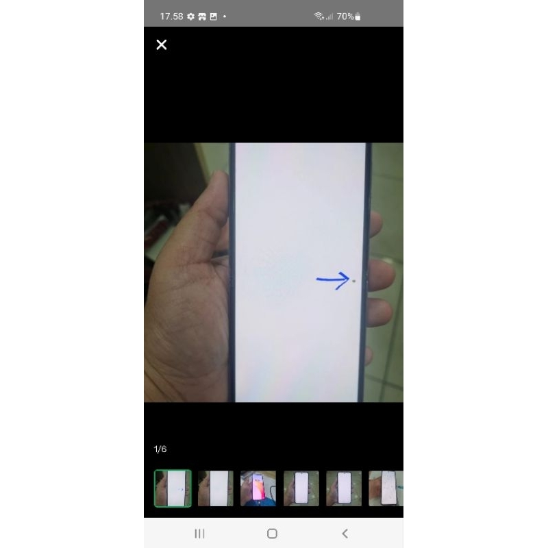 Lcd Samsung Flip 4 Minus