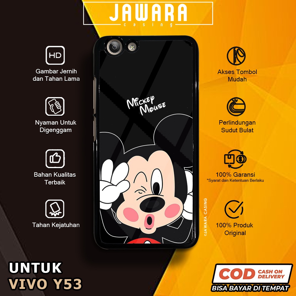 Case Vivo Y53 Casing Vivo Y53 [DSNY] Premium Glossy Case Hp Vivo Jawara Casing Hp Vivo Y53 Custom Ca