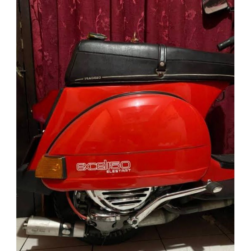 stiker tepong  cutting vespa excel