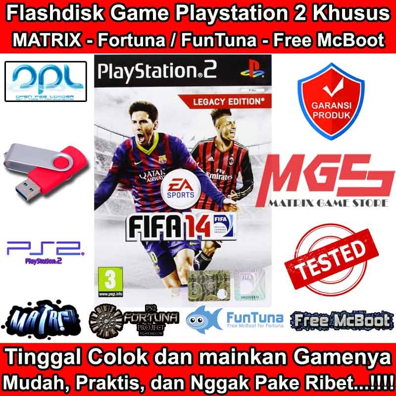 Flashdisk Game PS2 PS 2 FIFA 14 - FIFA 2014