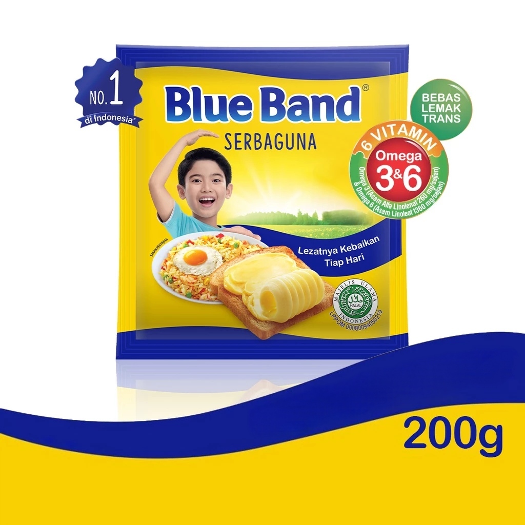 

Blue Band Serbaguna 200gram Blueband