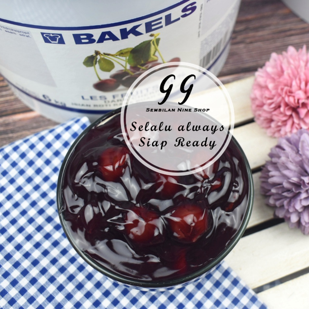 

STAR BRANDS BAKELS 5 GRAM DARK CHERRY 5 LES FRUITS Filling isian Roti Rasa Buah Ceri Hitam Filing