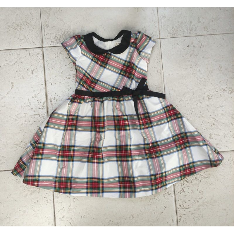Dress Anak Kotak kotak