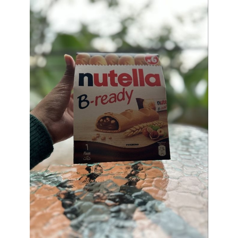 NUTELLA B READY HAZELNUTCHOCOLATE WAFER, ARAB SAUDI