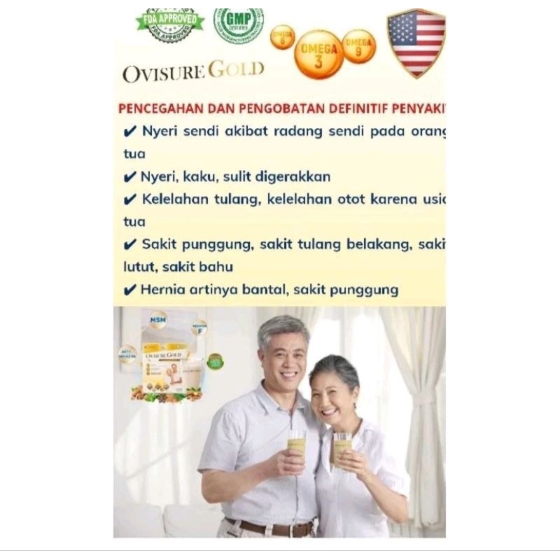 

OVISURE GOLD MILK SUSU OBAT TULANG DAN SENDI