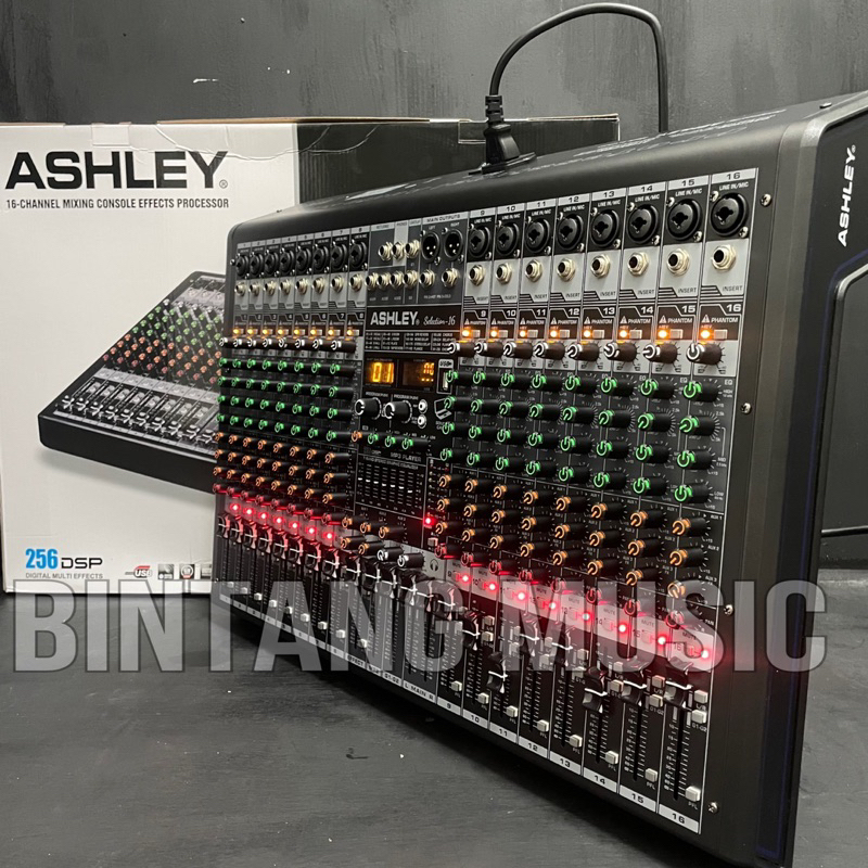 mixer audio 16 channel ashley selection 16 original ashley selection16