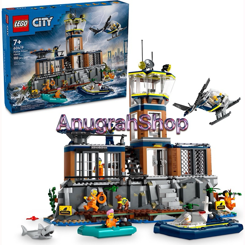 LEGO 60419 CITY Police Prison Island