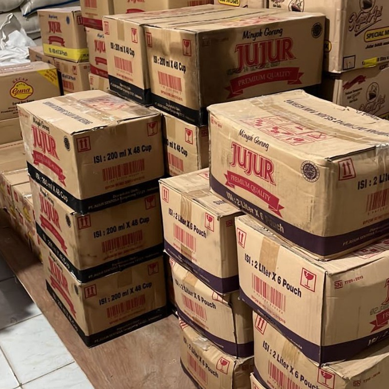 

Bisa COD Minyak goreng JUJUR 1L x 12 2L x 6 Murah buruan