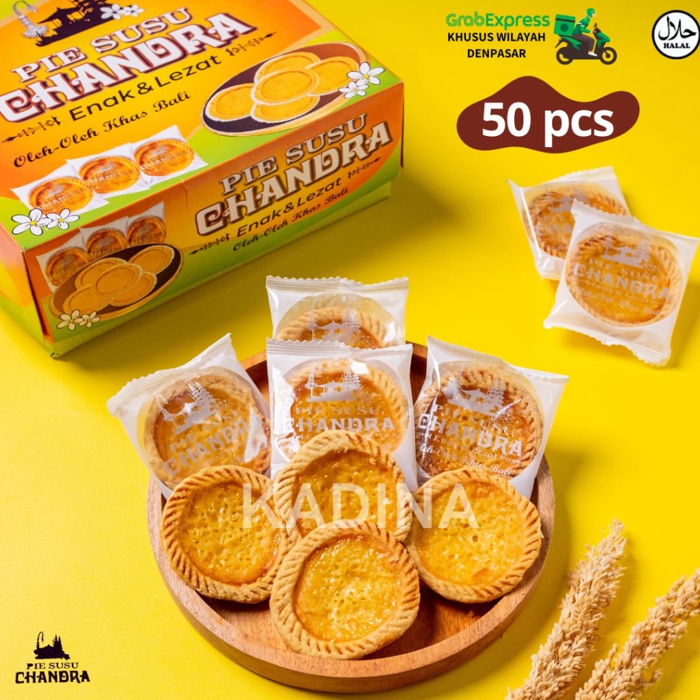 

1212 FLASH SALE Pie Susu Bali CHANDRA isi 5pcs Pie Susu Chandra Harga Grosir Pai Susu Murah Oleholeh Khas Bali Original egg tart makanan khas bali