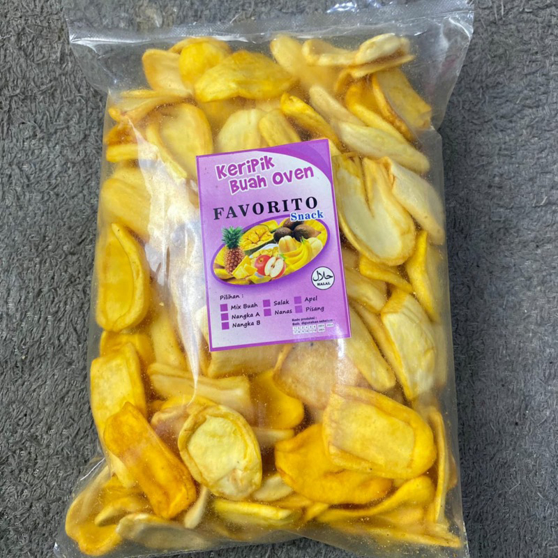 

(500 GR)GRADE A KERIPIK NANGKA OVEN MANIS RENYAH