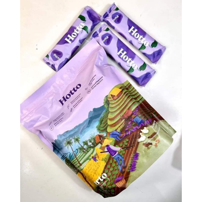 

Hotto Purto Multigrain 1 Pouch Isi 16 Saset Cereal Oat Superfood With Purple Potato Original