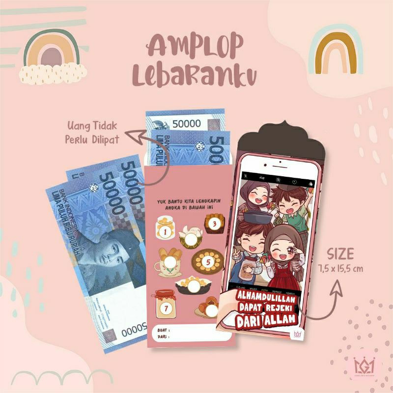 

Amplop Lebaran Unyu Amplop THR Unyu Muslimah