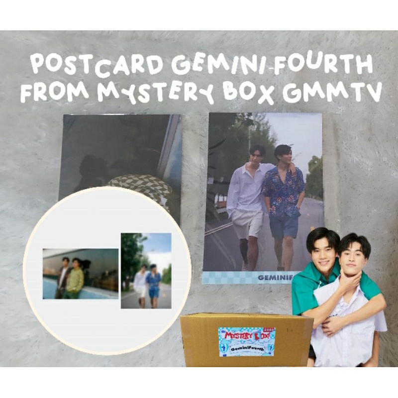 Postcard geminifourth from mystery box gmmtv 2023