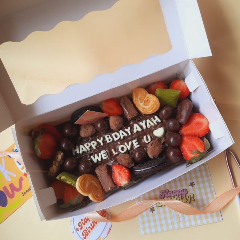 

Import Terbaik ZMUFFBITES Brownies chocoberry uk 2x1 FREE ADDITIONAL baca deskripiscustom messagecustom letter