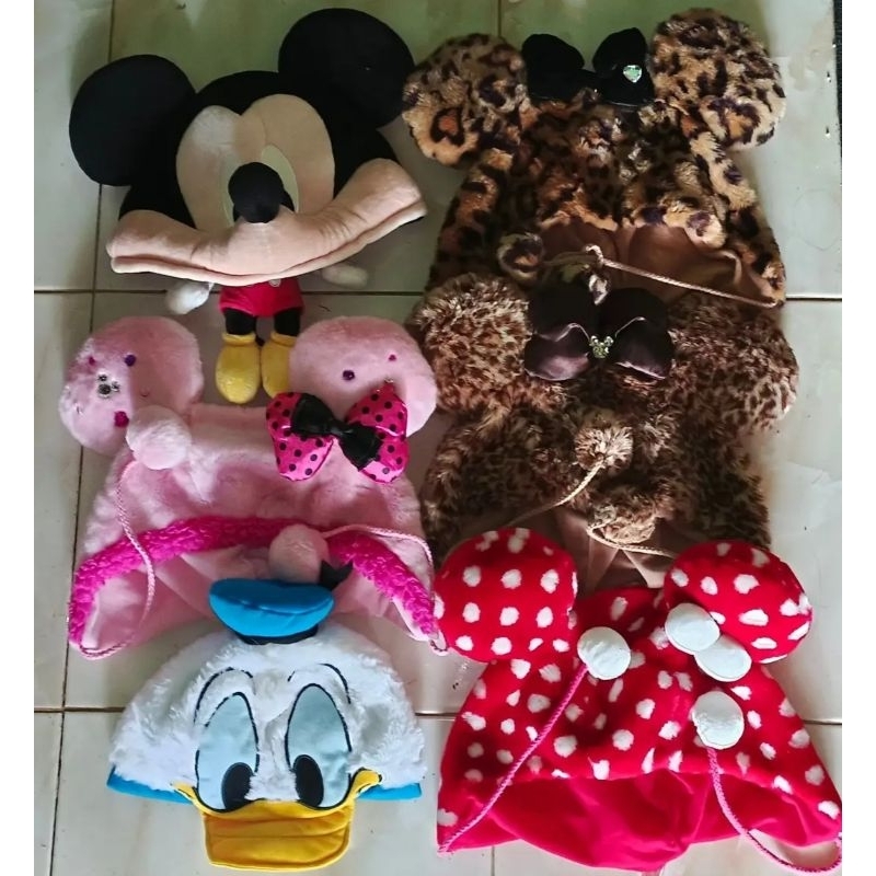 TOPI ORIGINAL DISNEY TOPI MINNIE TOPI CHESHIRE CAT