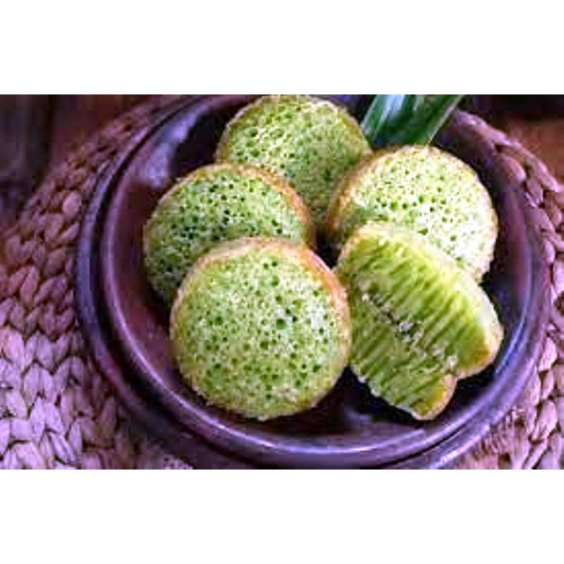 

kue bika ambon pandan enak