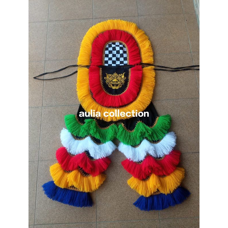 celana/sual barongan pelangi bordir ukuran dewasa