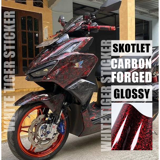 SKOTLET STIKER MOTOR CARBON FORGED SKOTLET CARBON FORGED STIKER MOTOR KARBON SKOTLET KARBON SCOTLITE