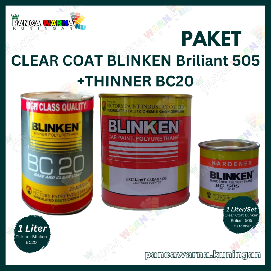 PAKET CLEAR COAT BLINKEN NRILIANT 505
