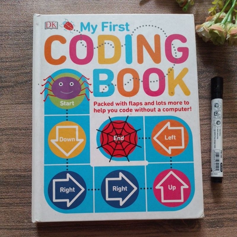 My first Coding book Buku DK preloved