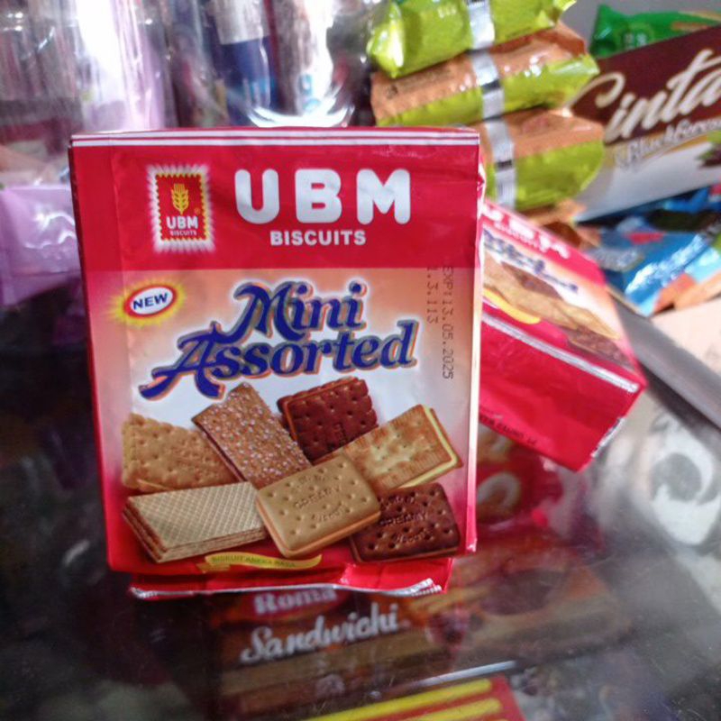 

UBM Biskuit Mini Assorted 150 gram