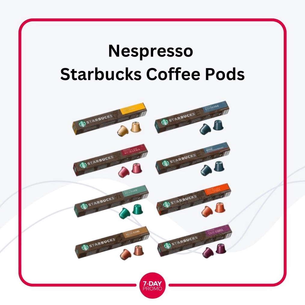 

PROMO HARI INI STARBUCKS Nespresso 1 Capsules Ready Stock 1 Original