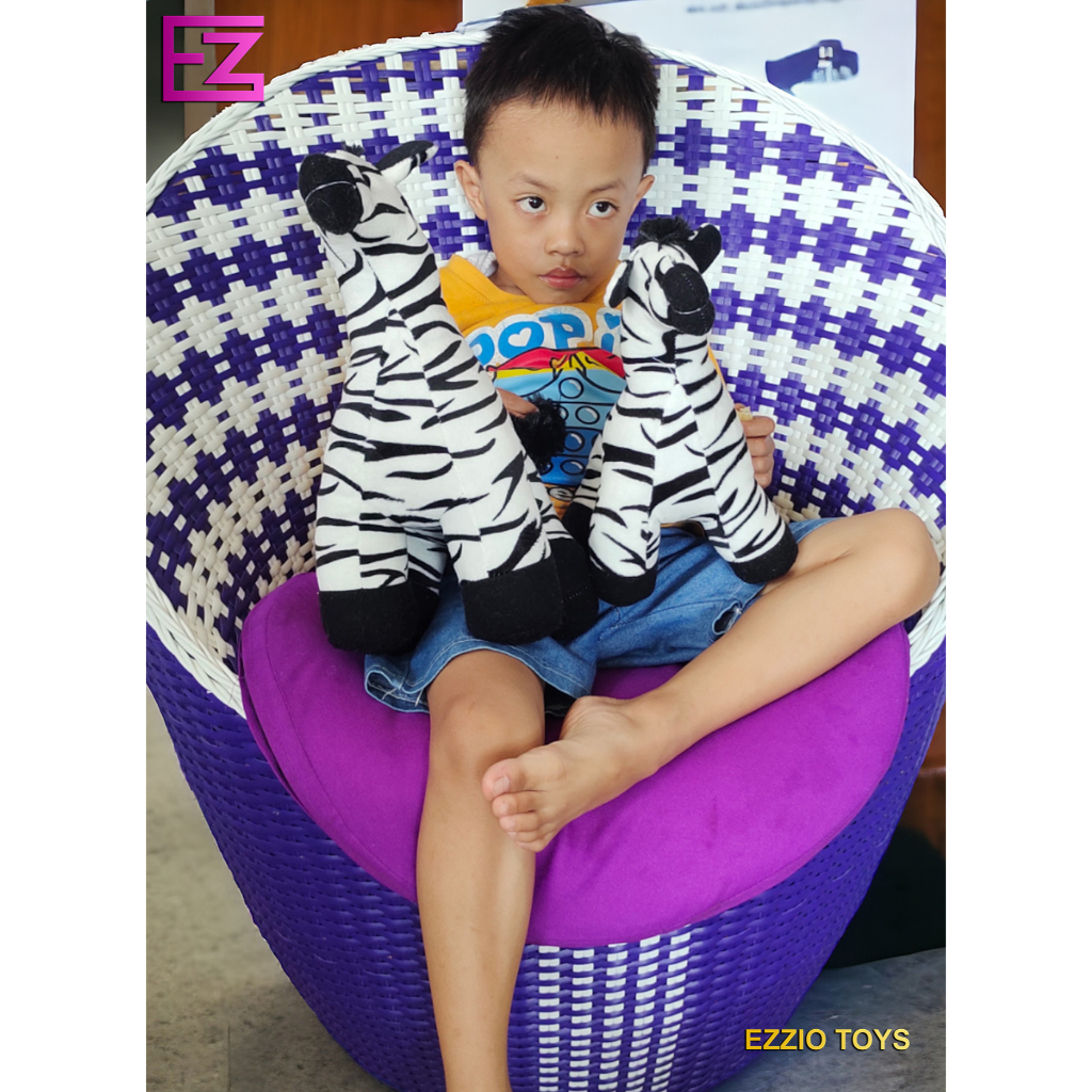 Boneka Zebra/Boneka Kuda Zebra Lucu Ukuran S
