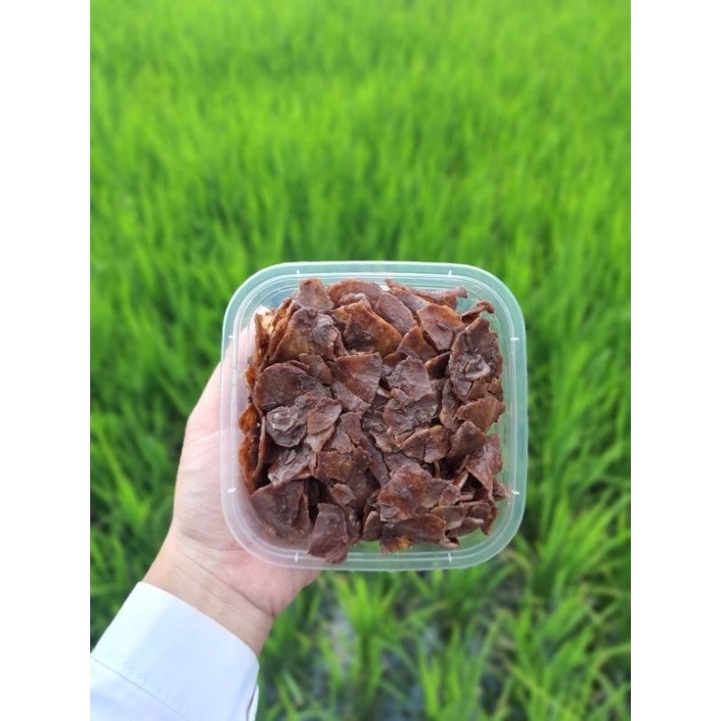 

Keripik pisang berlumur cokelat