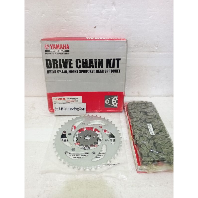 GEAR SET KOMPLIT YAMAHA VIXION NEW NVL 1PA ORI