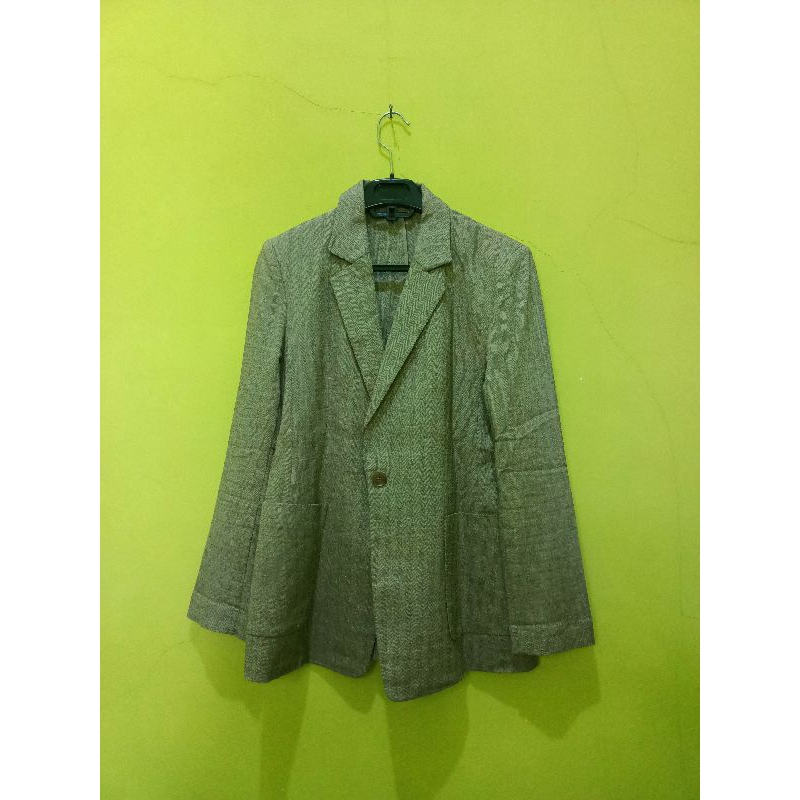 Blazer Preloved Premium bahan Linen