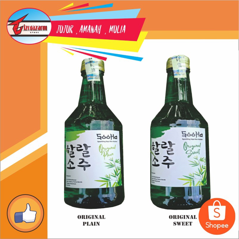 

Import Terbaik SOJU HALAL PREMIUM SOJU SOOHA SODAKU gas